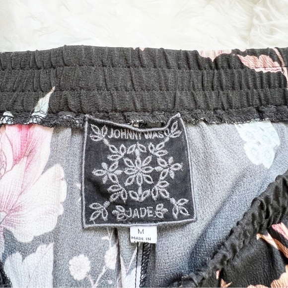 JOHNNY WAS Peralta Floral Printed Easy Pants Size Medium MSRP $275 - Picture 10 of 11